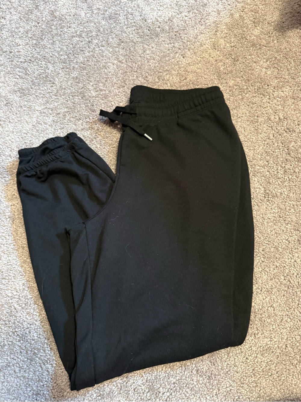 Joyspun black joggers with drawstring waist Size Medium  #loungewear #athleisure
